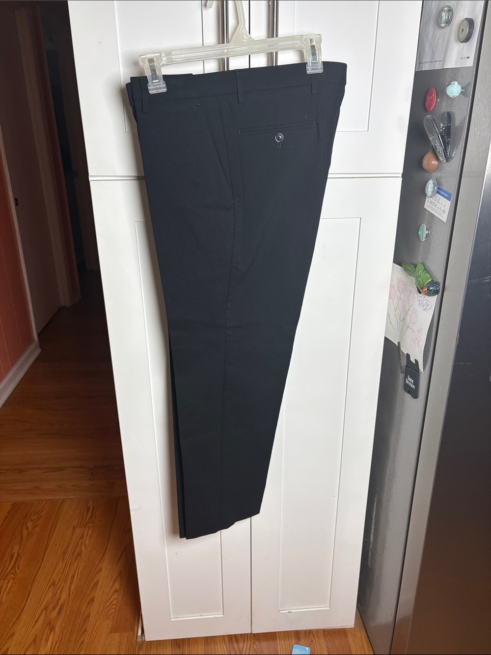 Tommy Hilfiger Men's Black Dress Trousers